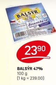 Sýr Balsýr Mlékárna Žirovnice