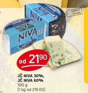 Sýr Niva Jihočeská Madeta