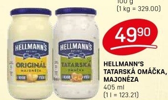 Tatarská omáčka Hellmann'