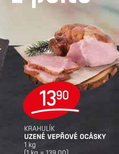 Vepřové ocásky uzené Krahulík