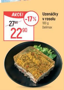 Uzenáčky v rosolu