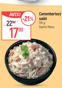 Salát camembert