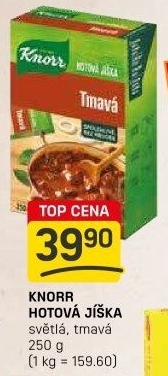 Jíška hotová Knorr