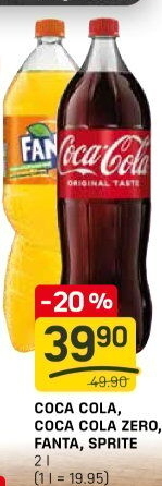 Limonáda Coca Cola Zero