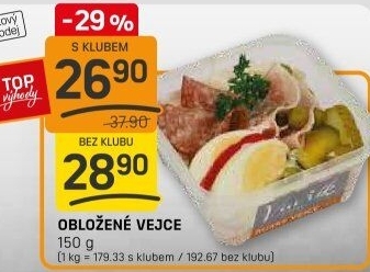 Obložené vejce Vavřík