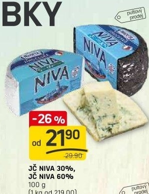 Sýr Niva Jihočeská Madeta