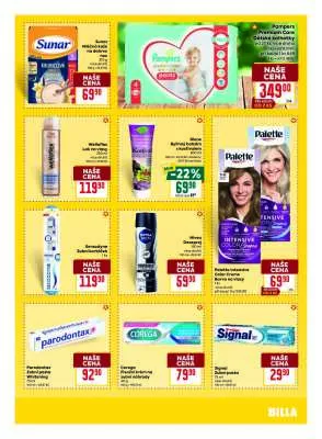 akční leták BILLA 3.9.2025-9.9.2025