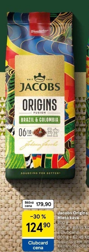 Mletá káva Brazil &amp