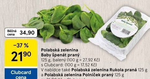 Salát Polníček Polabská zelenina