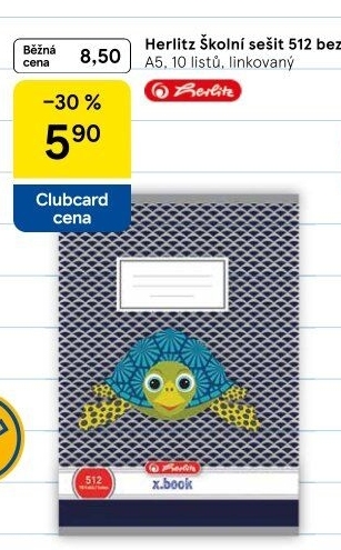 Školní sešit A5 Herlitz