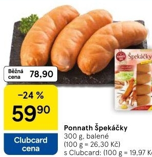 Špekáčky Ponnath