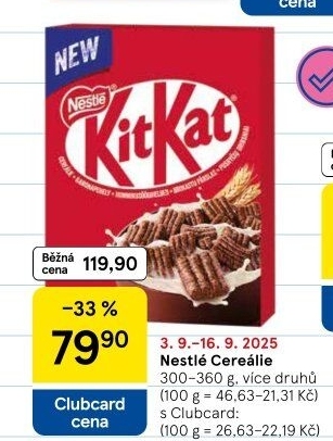 Cereálie Nestlé