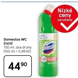 Čistič WC gelový Domestos
