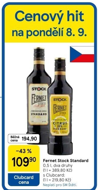 Fernet Stock Standard