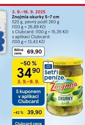 Okurky Znojmia