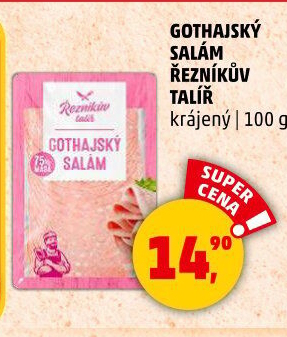 Salám Gothaj Řezníkův talíř
