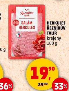Salám Herkules Řezníkův talíř