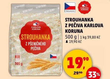 Strouhanka Karlova Koruna