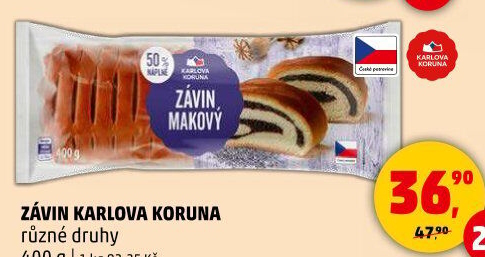 Závin Karlova Koruna