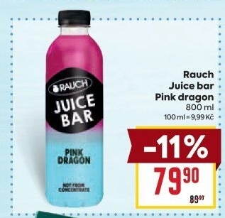 Džus Rauch Juice Bar