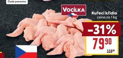 Kuřecí křídla Vocílka