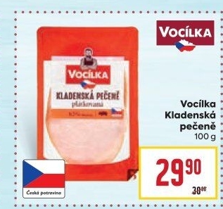 Pečeně kladenská Vocílka
