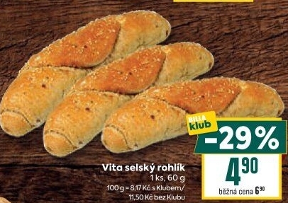 Rohlík Vita selský