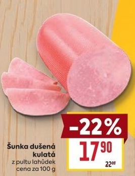 Šunka dušená kulatá