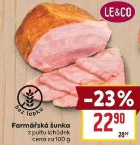 Šunka farmářská LE&amp