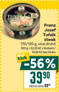 Tuňák steak Exclusive Franz Josef Kaiser