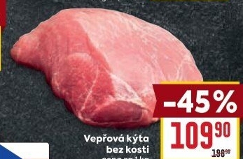 Vepřová kýta bez kosti