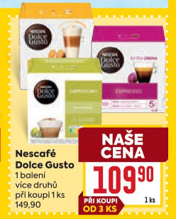 Kapsle Dolce Gusto Nescafé