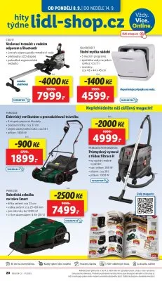 akční leták Lidl 8.9.2025-14.9.2025