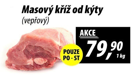 Masový kříž od kýty vepřový