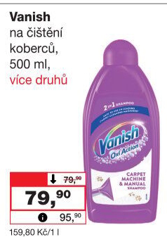 Čistič koberců Vanish