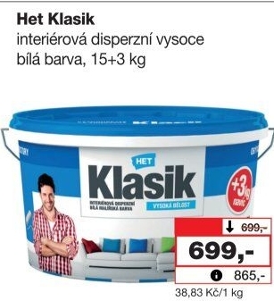 Interiérová barva Het Klasik
