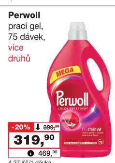 Prací gel Perwoll