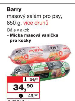 Salám pro psy Barry Chejn