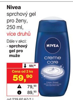 Sprchový gel Nivea