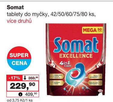Tablety do myčky Somat