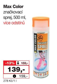 Značkovací sprej Color Max