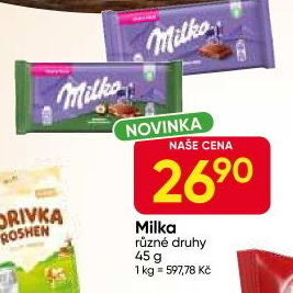 Čokoláda Milka