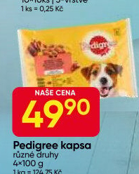 Kapsičky pro psy Pedigree