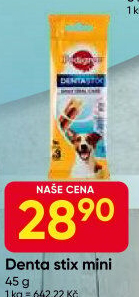 Pamlsky pro psy Denta Stix Pedigree