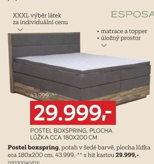 POSTEL BOXSPRING