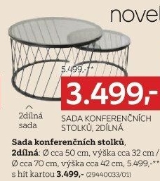 SADA KONFERENČNÍCH STOLKŮ