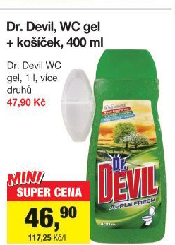 Gel do WC Dr. Devil