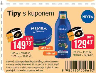 kupon nivea