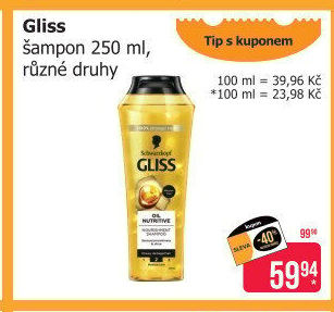 Šampon Gliss Schwarzkopf