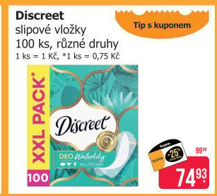 Vložky dámské slipové Discreet